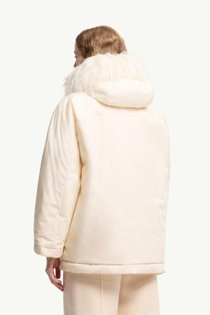 Moncler + JIL SANDER Bowtiediene Short Down Jacket