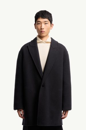 Moncler + JIL SANDER Rhamnose 3-in-1 Wool Mono-Breasted Down Jacket