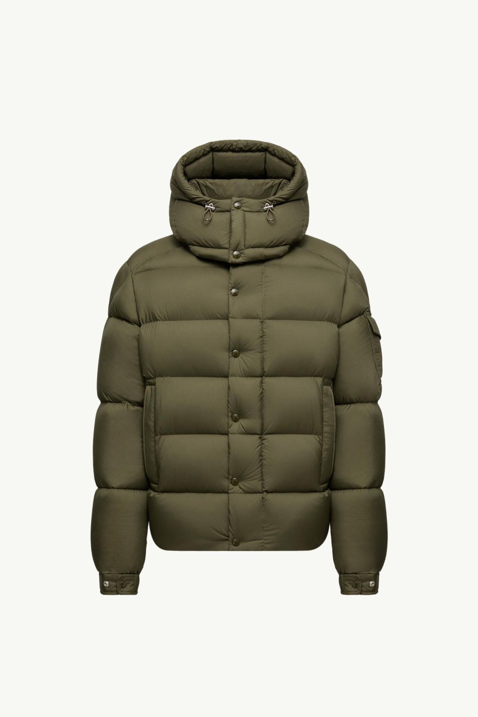 Moncler Maya 70 Hooded Short Down Jacket