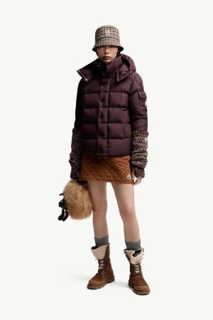 Moncler Maya 70 Hooded Short Down Jacket