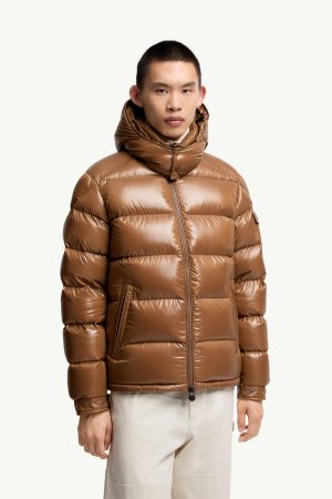 Moncler Maya Hooded Short Down Jacket