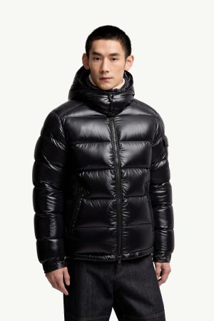 Moncler Maya Hooded Short Down Jacket