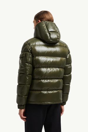 Moncler Maya Hooded Short Down Jacket