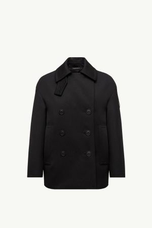 Moncler x EE72 by Edward Enninful Maysak Wool Short Down Jacket