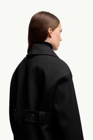 Moncler x EE72 by Edward Enninful Maysak Wool Short Down Jacket