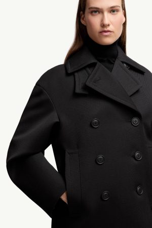 Moncler x EE72 by Edward Enninful Maysak Wool Short Down Jacket