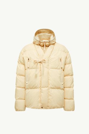 Moncler x Gilga Farm by Donald Glover Tangelo Short Down Jacket