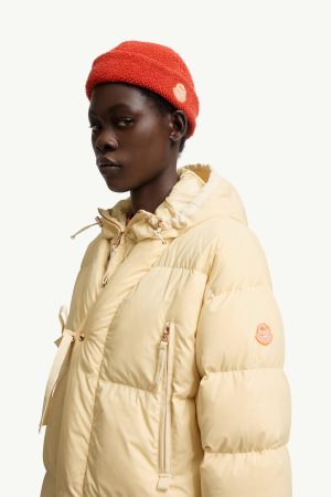 Moncler x Gilga Farm by Donald Glover Tangelo Short Down Jacket