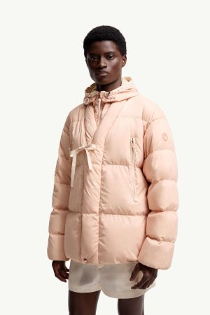 Moncler x Gilga Farm by Donald Glover Tangelo Short Down Jacket