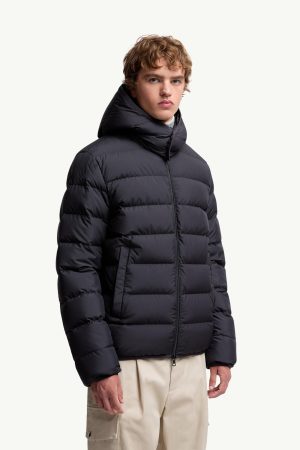 Montbrocq Hooded Short Down Jacket