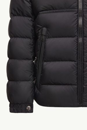 New Byronf Hooded Faux Fur-Trimmed Down Jacket