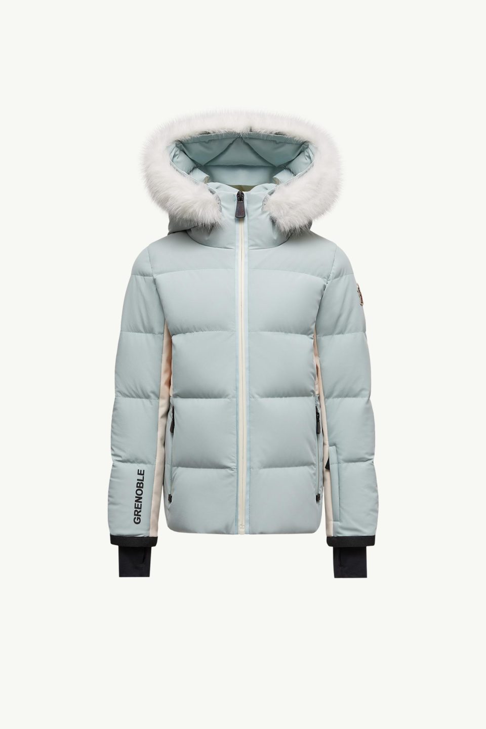 New Guyane Faux Fur-Trimmed Hooded Down Ski Jacket