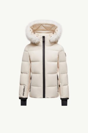 New Guyane Faux Fur-Trimmed Hooded Down Ski Jacket