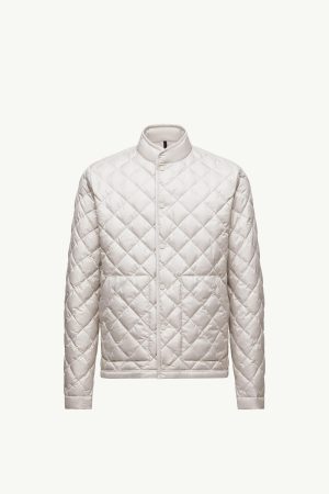 Oise Diamond-Quilted Short Down Jacket