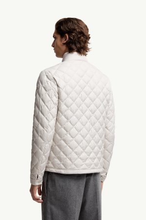 Oise Diamond-Quilted Short Down Jacket
