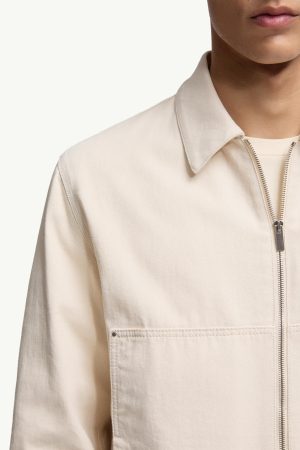 Ormoy Denim Down Shirt Jacket
