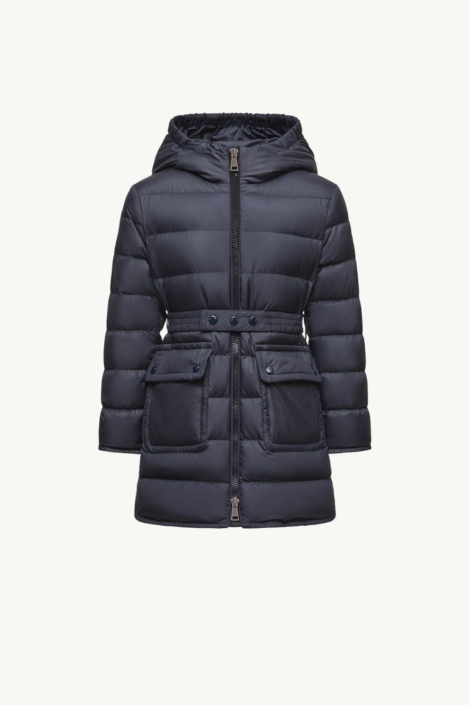 Pasenza Belted Hooded Down Jacket