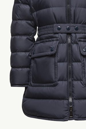 Pasenza Belted Hooded Down Jacket