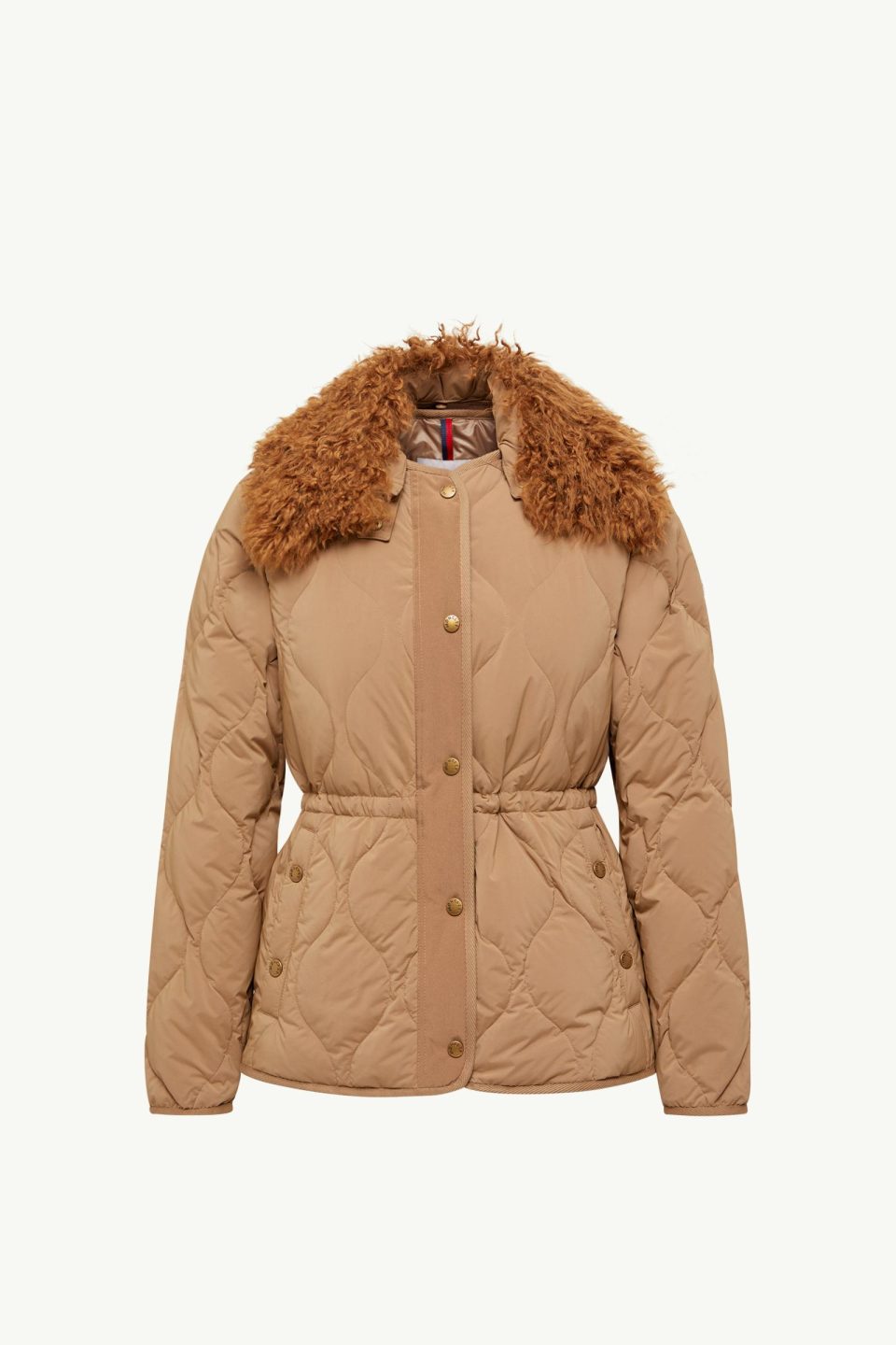 Quintin 3-in-1 Shearling-Trimmed Short Down Jacket