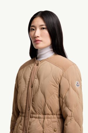 Quintin 3-in-1 Shearling-Trimmed Short Down Jacket