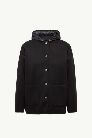 Reposse 3-in-1 Wool & Cashmere Short Down Jacket