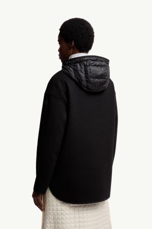 Reposse 3-in-1 Wool & Cashmere Short Down Jacket