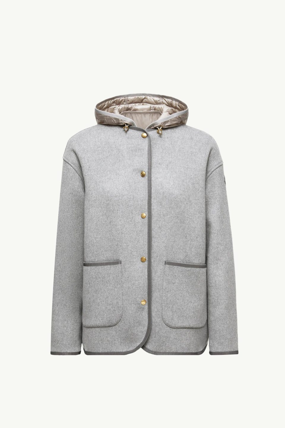 Reposse 3-in-1 Wool & Cashmere Short Down Jacket