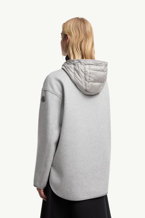 Reposse 3-in-1 Wool & Cashmere Short Down Jacket
