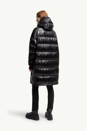 Rochelairs Hooded Long Down Jacket