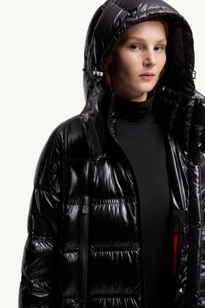 Rochelairs Hooded Long Down Jacket