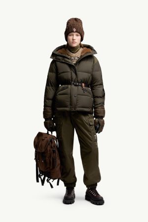 Salastrains Belted Down Ski Jacket