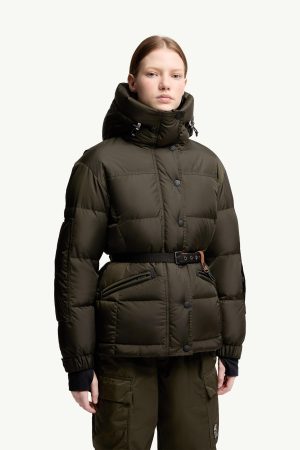 Salastrains Belted Down Ski Jacket
