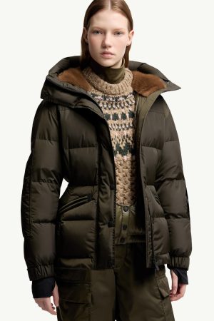 Salastrains Belted Down Ski Jacket