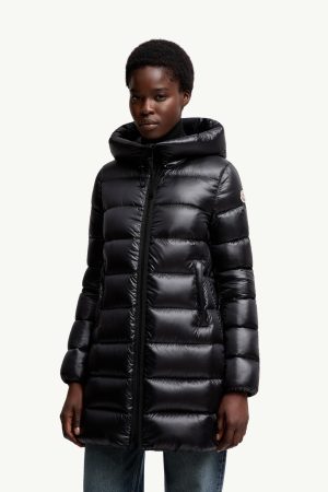 Suyenne Hooded Mid-Length Down Jacket