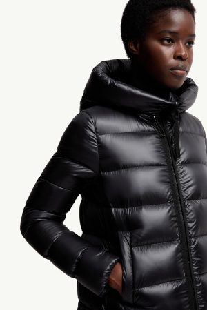 Suyenne Hooded Mid-Length Down Jacket
