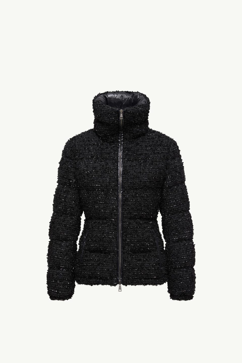 Urbel Tweed Short Down Jacket