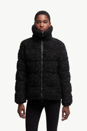 Urbel Tweed Short Down Jacket