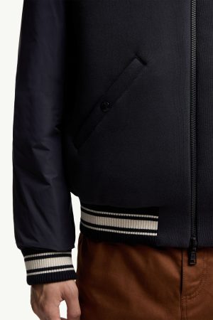 Vennes Reversible Down Bomber Jacket