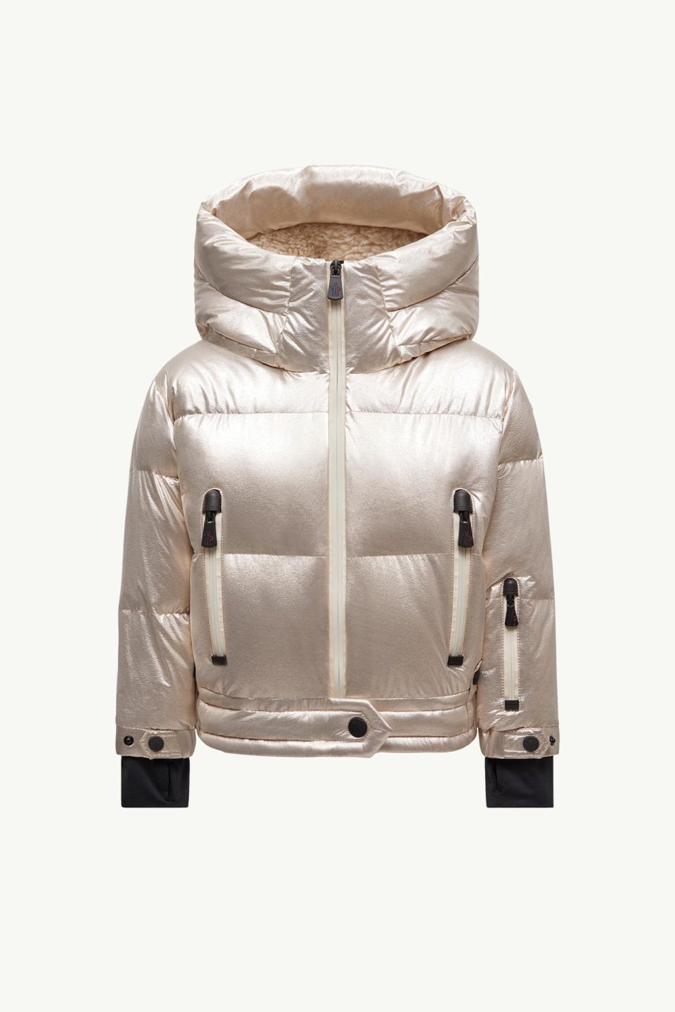 Violette Metallic Down Jacket