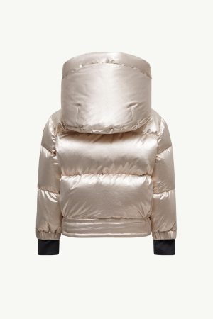 Violette Metallic Down Jacket