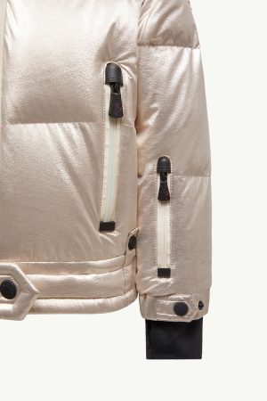 Violette Metallic Down Jacket
