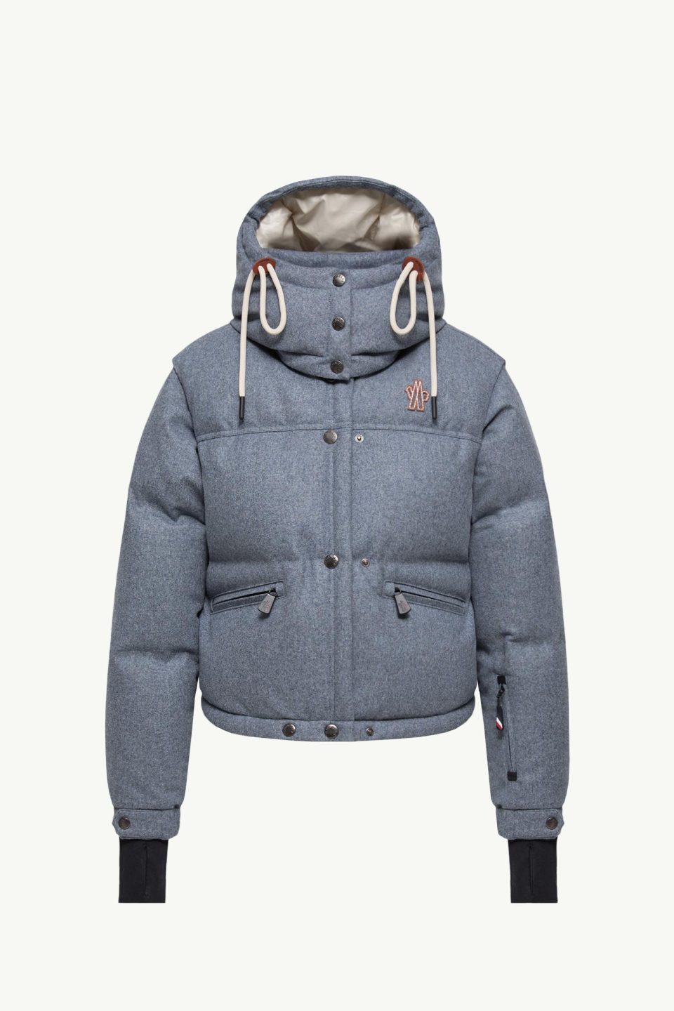 Yintab Hooded Wool Down Ski Jacket