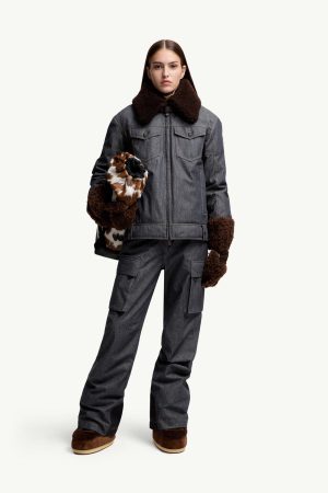 Yunque Denim Down Ski Jacket